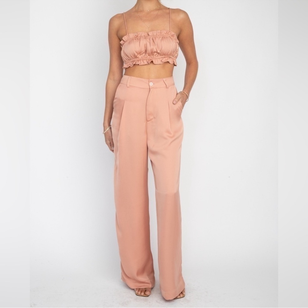 New with Tags Resa Sasha Trousers in Blush sz S #U1